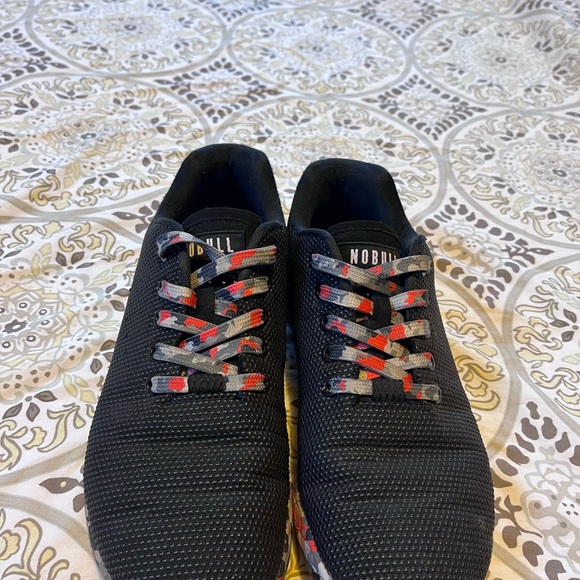 Black No-Bull with Red/Gray/Black soles. - Picture 2 of 4